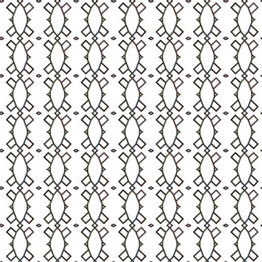 Soyut geometrik süslemesiz desen. tasarım arkaplanı, vektör illüstrasyonu