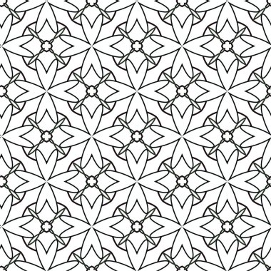 Soyut geometrik süslemesiz desen. tasarım arkaplanı, vektör illüstrasyonu