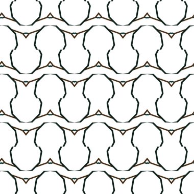 Soyut geometrik süslemesiz desen. tasarım arkaplanı, vektör illüstrasyonu