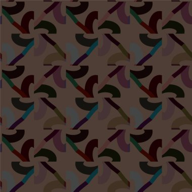 Soyut geometrik süslemesiz desen. tasarım arkaplanı, vektör illüstrasyonu