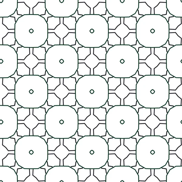 Abstrakte Geometrische Ornamentale Nahtlose Muster Design Hintergrund Vektorillustration — Stockvektor