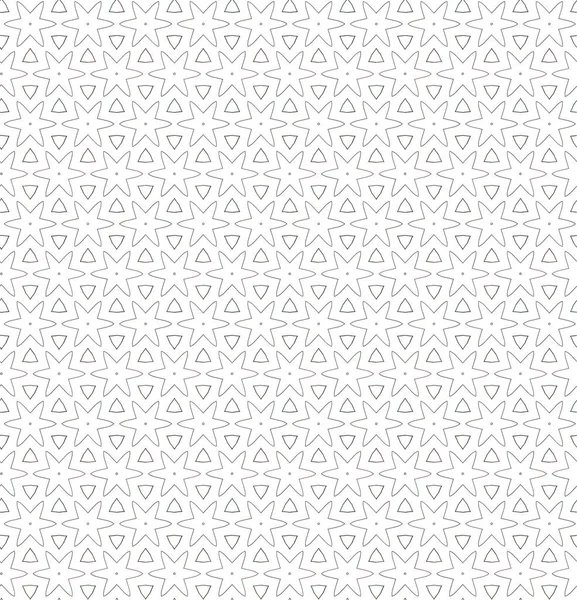 Patrón Vectorial Ornamental Geométrico Textura Diseño Sin Costuras — Vector de stock