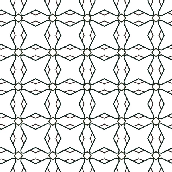 Geometrisches Ornamentales Vektormuster Nahtlose Design Textur — Stockvektor