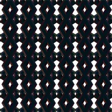 Soyut geometrik süslemesiz desen. tasarım arkaplanı, vektör illüstrasyonu