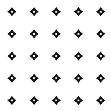 Geometrik süslemeli vektör deseni. Kusursuz tasarım dokusu 