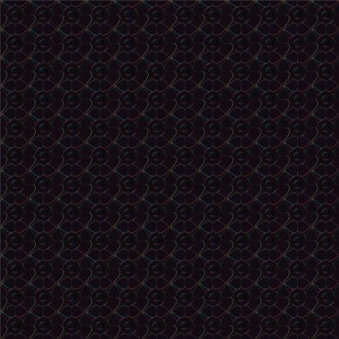 Geometrik süslemeli vektör deseni. Kusursuz tasarım dokusu 