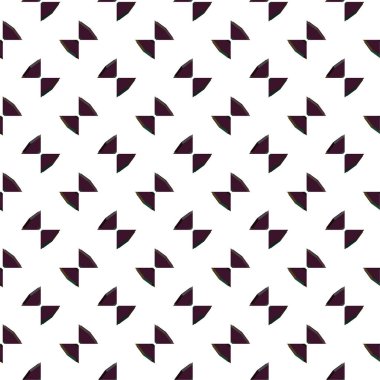 Geometrik süslemeli vektör deseni. Kusursuz tasarım dokusu 