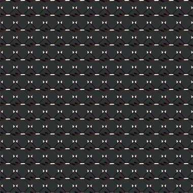 Geometrik süslemeli vektör deseni. Kusursuz tasarım dokusu 