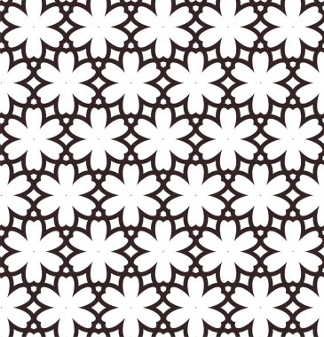 Soyut geometrik süslemesiz desen. tasarım arkaplanı, vektör illüstrasyonu