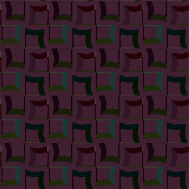 Soyut geometrik süslemesiz desen. tasarım arkaplanı, vektör illüstrasyonu