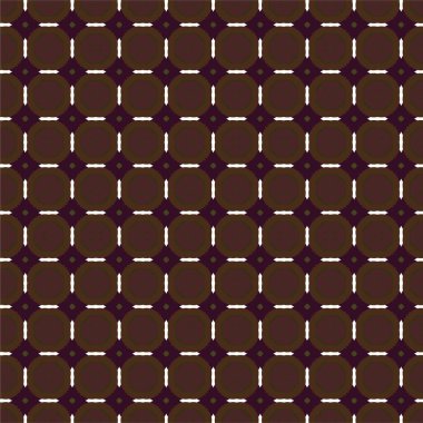 Geometrik süslemeli vektör deseni. Kusursuz tasarım dokusu 