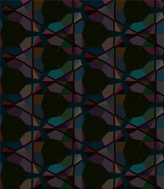 Soyut geometrik süslemesiz desen. tasarım arkaplanı, vektör illüstrasyonu