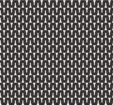 Geometrik süslemeli vektör deseni. Kusursuz tasarım dokusu 