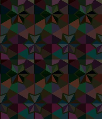 Soyut geometrik süslemesiz desen. tasarım arkaplanı, vektör illüstrasyonu