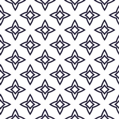 Soyut geometrik süslemesiz desen. tasarım arkaplanı, vektör illüstrasyonu