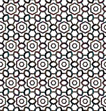 Soyut geometrik süslemesiz desen. tasarım arkaplanı, vektör illüstrasyonu