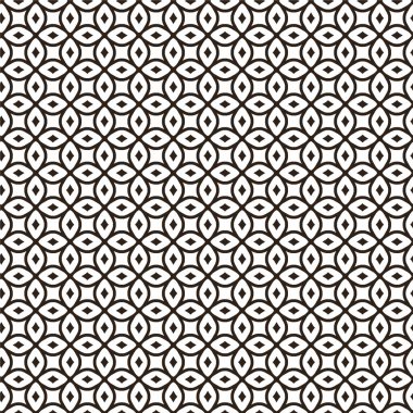 Soyut geometrik süslemesiz desen. tasarım arkaplanı, vektör illüstrasyonu
