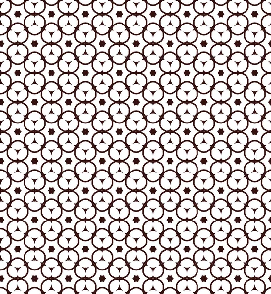 Geometrisches Ornamentales Vektormuster Nahtlose Design Textur — Stockvektor