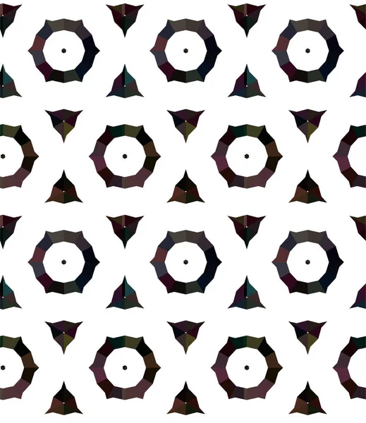 Soyut geometrik süslemesiz desen. tasarım arkaplanı, vektör illüstrasyonu