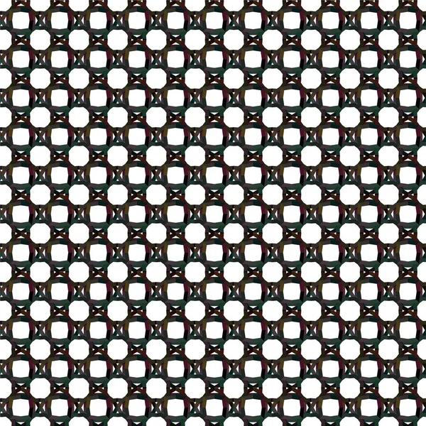 Geometric Ornamental Vector Pattern Seamless Design Texture — Stock Vector