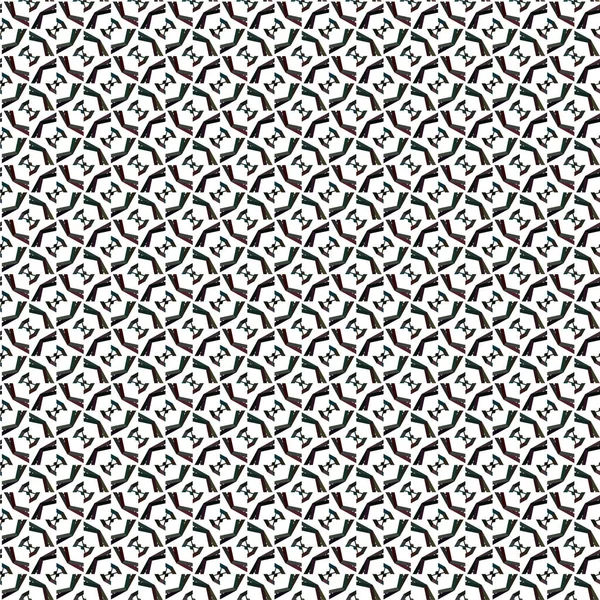 Abstrakte Geometrische Ornamentale Nahtlose Muster Design Hintergrund Vektorillustration — Stockvektor