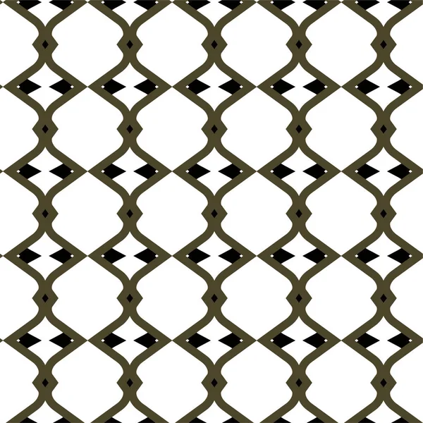 Abstrakte Geometrische Ornamentale Nahtlose Muster Design Hintergrund Vektorillustration — Stockvektor