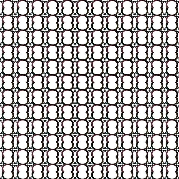 Motif Ornemental Géométrique Abstrait Sans Couture Fond Design Illustration Vectorielle — Image vectorielle