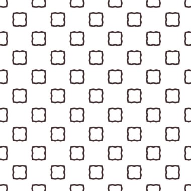 Geometrik süslemeli vektör deseni. Kusursuz tasarım dokusu 