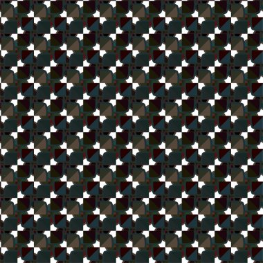 Soyut geometrik süslemesiz desen. tasarım arkaplanı, vektör illüstrasyonu