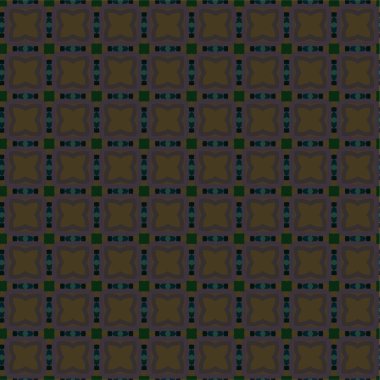 Geometrik süslemeli vektör deseni. Kusursuz tasarım dokusu 