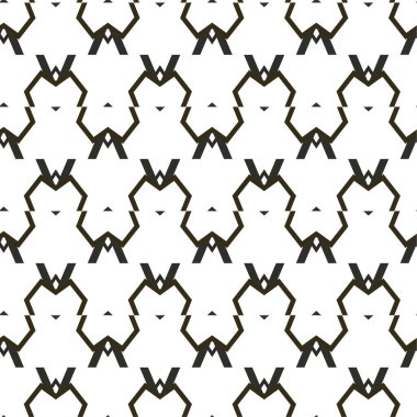 Soyut geometrik süslemesiz desen. tasarım arkaplanı, vektör illüstrasyonu