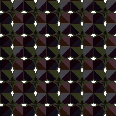 Soyut geometrik süslemesiz desen. tasarım arkaplanı, vektör illüstrasyonu