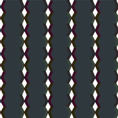 Soyut geometrik süslemesiz desen. tasarım arkaplanı, vektör illüstrasyonu