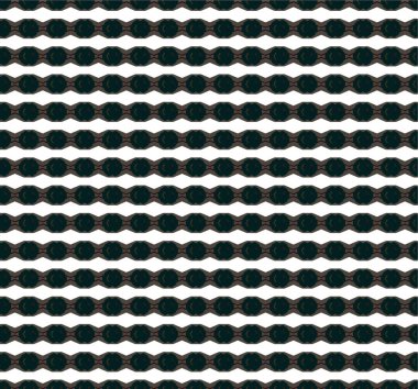 Geometrik süslemeli vektör deseni. Kusursuz tasarım dokusu 