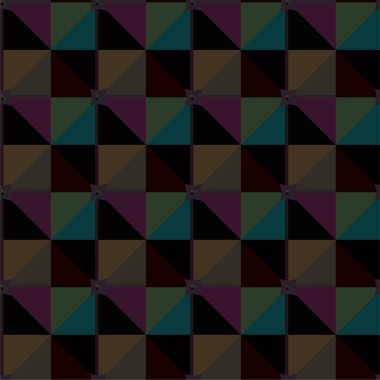 Soyut geometrik süslemesiz desen. tasarım arkaplanı, vektör illüstrasyonu