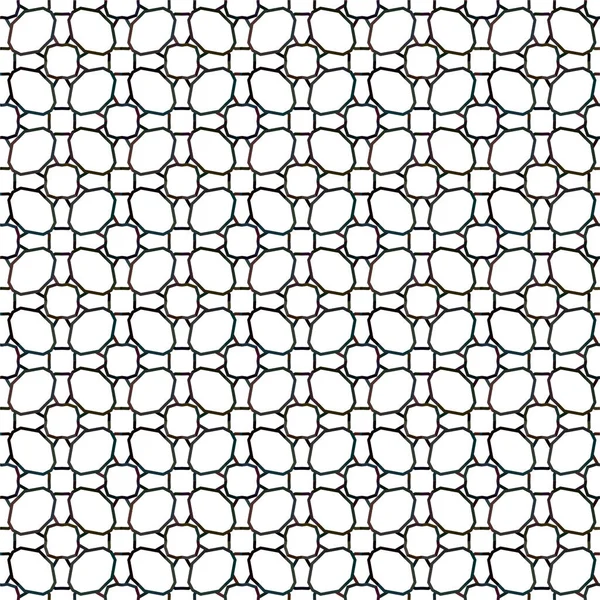 Geometrisches Ornamentales Vektormuster Nahtlose Design Textur — Stockvektor