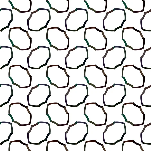 Patrón Vectorial Ornamental Geométrico Textura Diseño Sin Costuras — Vector de stock