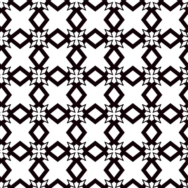 Geometrik süslemeli vektör deseni. Kusursuz tasarım dokusu 