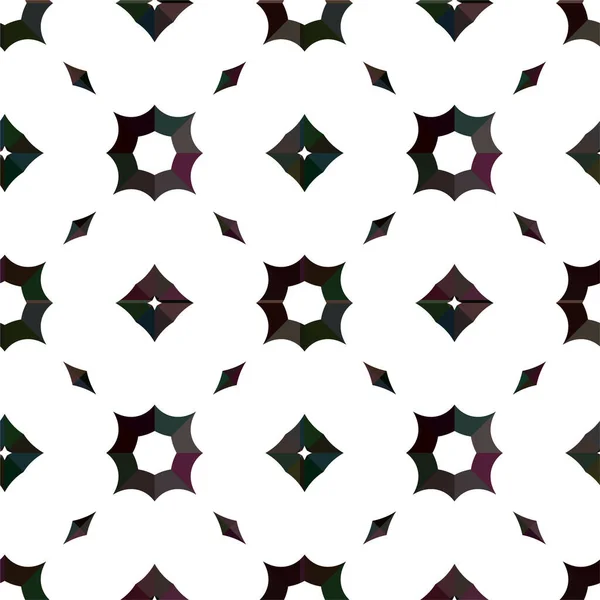 Abstrakte Geometrische Ornamentale Nahtlose Muster Design Hintergrund Vektorillustration — Stockvektor