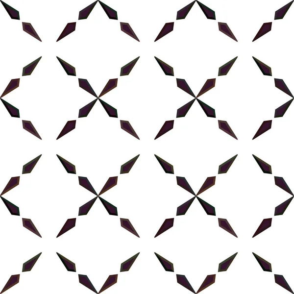 Abstrakte Geometrische Ornamentale Nahtlose Muster Design Hintergrund Vektorillustration — Stockvektor