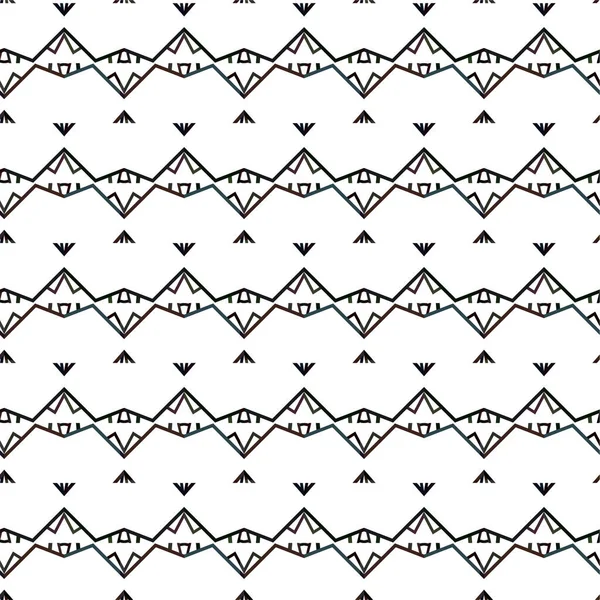Geometrik süslemeli vektör deseni. Kusursuz tasarım dokusu 