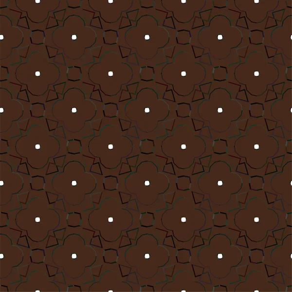 Geometrik süslemeli vektör deseni. Kusursuz tasarım dokusu 