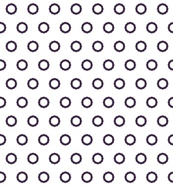 Geometrik süslemeli vektör deseni. Kusursuz tasarım dokusu 