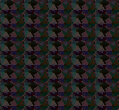 Soyut geometrik süslemesiz desen. tasarım arkaplanı, vektör illüstrasyonu