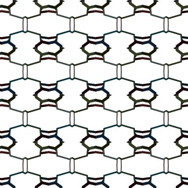 Soyut geometrik süslemesiz desen. tasarım arkaplanı, vektör illüstrasyonu