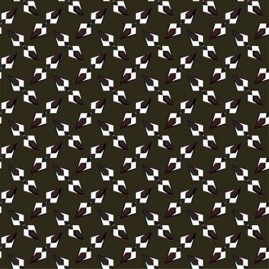 Soyut geometrik süslemesiz desen. tasarım arkaplanı, vektör illüstrasyonu