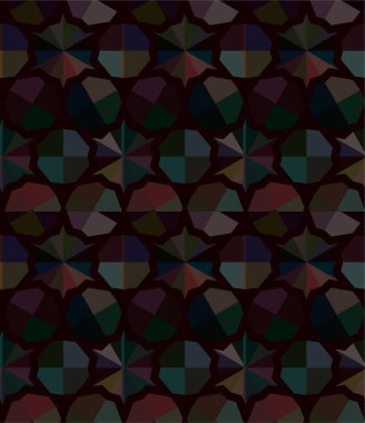 Soyut geometrik süslemesiz desen. tasarım arkaplanı, vektör illüstrasyonu