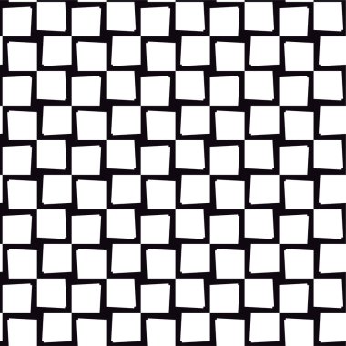 Geometrik süslemeli vektör deseni. Kusursuz tasarım dokusu 