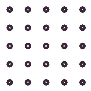 Soyut geometrik süslemesiz desen. tasarım arkaplanı, vektör illüstrasyonu