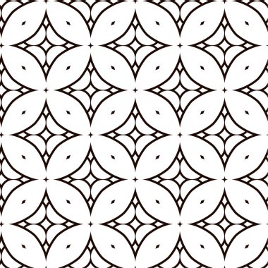 Soyut geometrik süslemesiz desen. tasarım arkaplanı, vektör illüstrasyonu